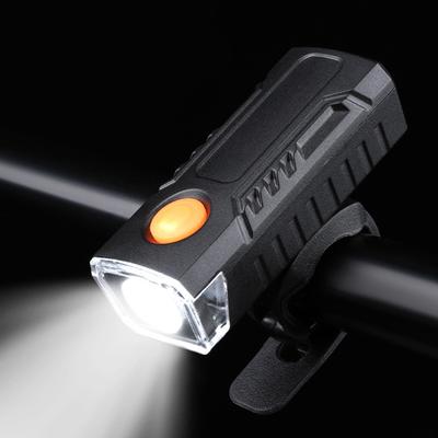 1 szt. Jasna lampa przednia rowerowa z trzema trybami, oświetlenie nocne, taśma wiążąca, stałe akcesoria rowerowe