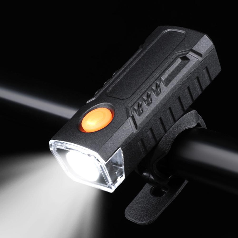 1Pc Bike Light Set Front Light With Taillight USB LED Rechargeable Waterproof Bike Headlight Bicycle Light Bicycle Accessories
