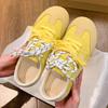 Versatile Women's New Spring Flat-soled Retro Little White Shoes Sports and Leisure Board Shoes