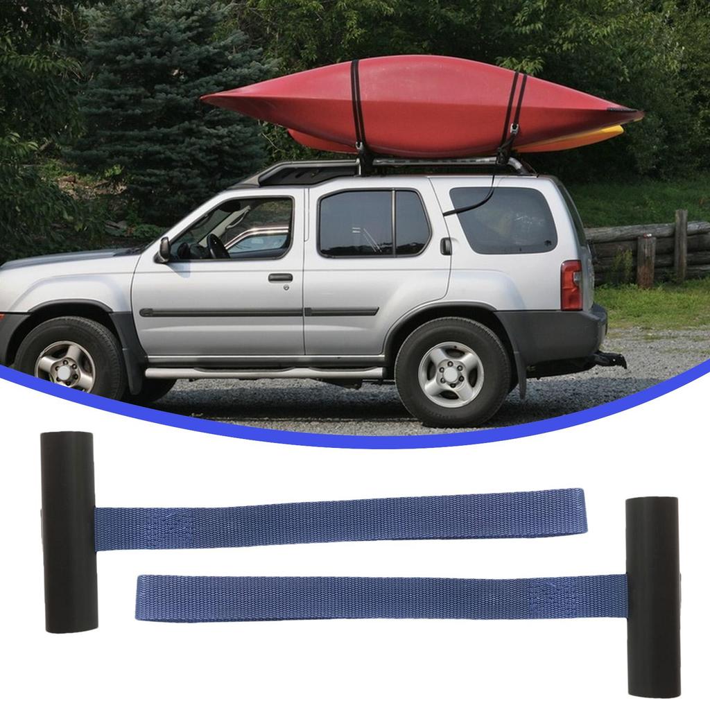 Kayak Tie Down Straps Canoes Secure Cargo Straps 2 Pieces Heavy-Duty Tie Downs For Boat Snowmobile Truck Motorcycle Kayak RV