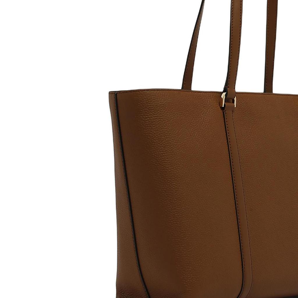 Michael Kors Gold Logo Leather Tote Bag Women handbags Brown 30R4G1LT3L-230