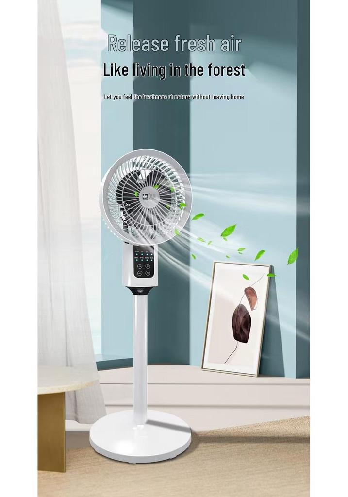 Camel Silent Air Circulation Fan: Desktop & Floor Convection Fan
