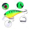 1pcs 8.5cm 15g Rattling Shallow Diving Crankbait Artificial Wobbler for Bass Pike Hard Bait Fishing Lure Tackle Baits 6 Colors