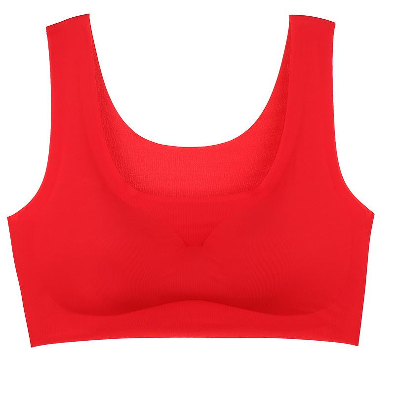 

Новое женское нижнее белье большого размера, цельный кружевной бюстгальтер без стального кольца, бюстгальтер 75B красный