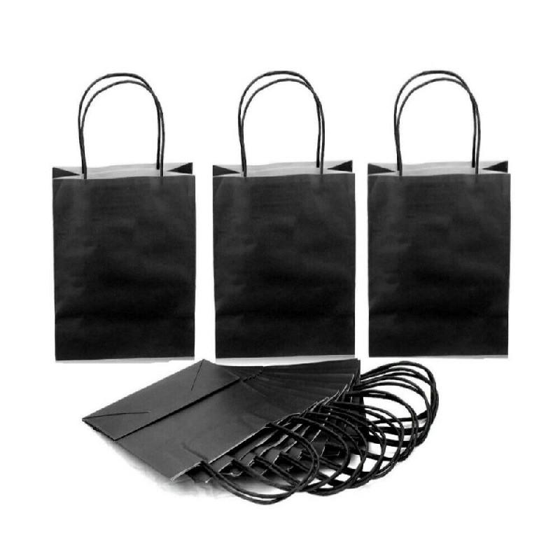 Vintage Paper Gift Bags Set For Weddings Parties And Gifts