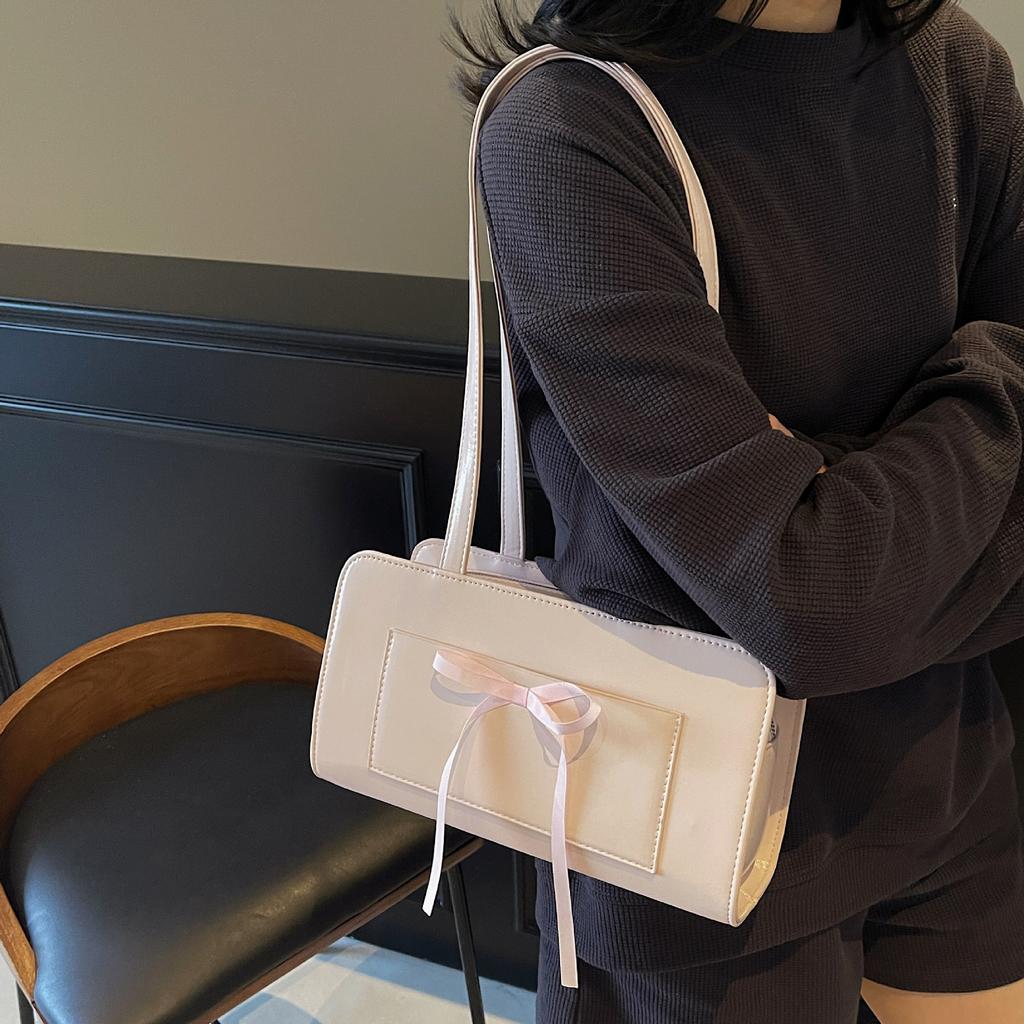 Bag Women's Bag New Fashion Bow Tote Bag Portable Commuter Bag