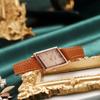 Retro Geordi Quartz Watch For Women With Water Resistance And Diamondshaped Dial