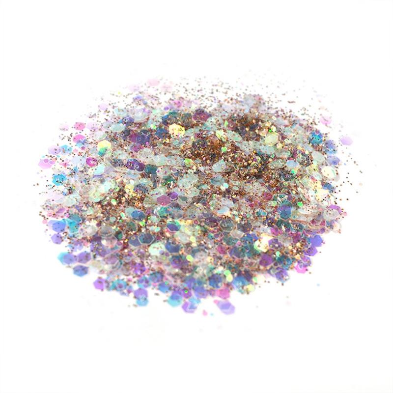 Diy Epoxy Resin Material Fairy Pupil Sequins Eye Makeup Sequins Color Powder Bright Gradient Pigment Manicure Crafts