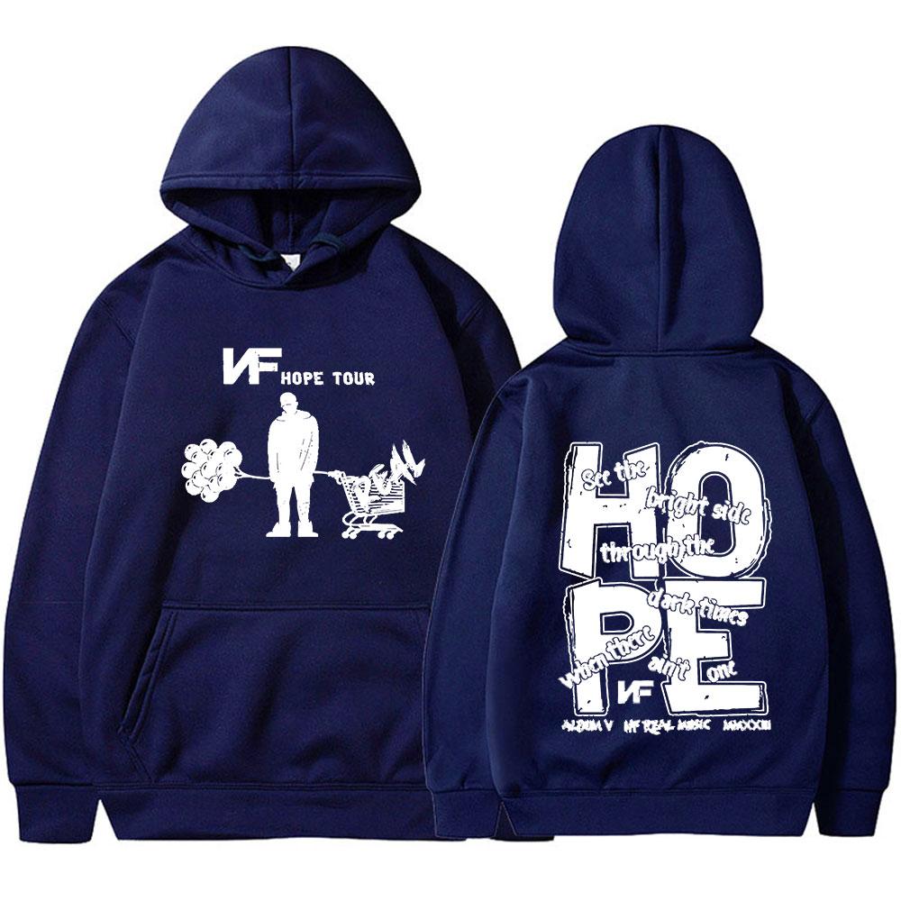 

Rapper Nf Hope Album Tour Hoodies Men Women Fashion Hip Hop Vintage Sweatshirts Casual Long Sleeve Oversized Pullovers Fans Gift 3XL