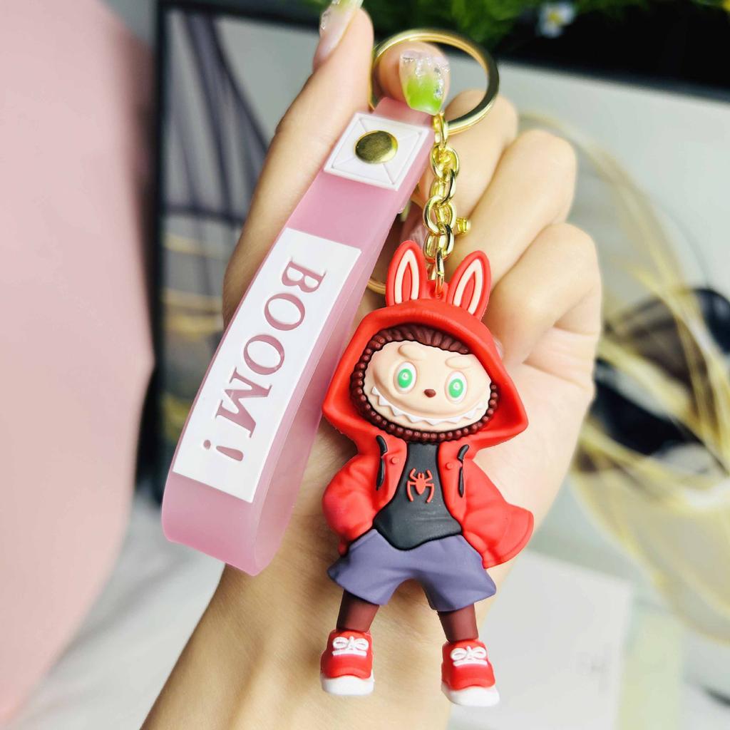 Sweater Keychain Sheep Silicone Doll Schoolbag Keychain Pendant