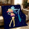 Movie M-Mune Guardian of the Moon-n Throw Thick Comfort Flannel Quilt, Multi-scene Use Indoor Outdoor Daily Nap