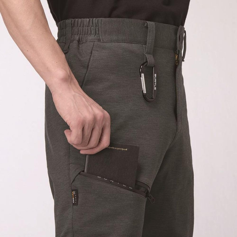 BURTLE Jogger Pants (Unisex) for Fall/Winter, Charcoal Gray, 853 6, Size 3XL