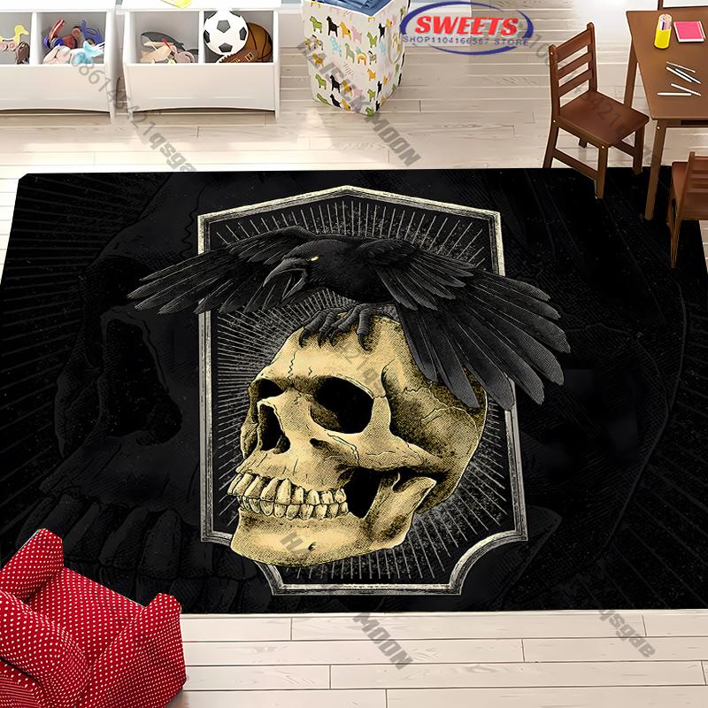 

10 Styles Skeleton Crew Print Carpet Bedroom LivingRoom Sofa Mat Study Large Area Non-Slip Durable Rug Great Gift Fast Shipping 40x60cm