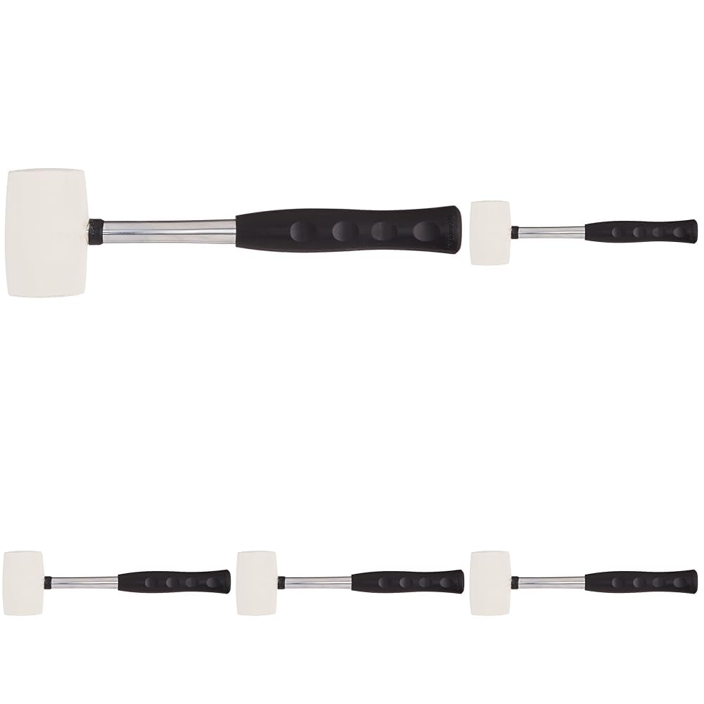 

Takagi GISUKE Pipe Handle Rubber Hammer (1 Piece) [Will not damage other parts] [For assembling wooden products and installing molds] (x 5)