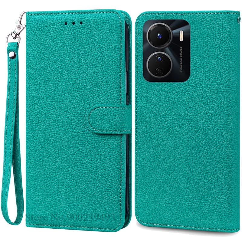 For Vivo Y02S Case Wallet Leather Flip Cover For Vivo Y02S Case Stand Book Protective Cover For Vivo Y02S Case Coque Fundas