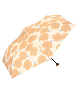 Folding Fleur Rain or Perfect for and Stylish and Cute for Floral [2025] Wpc. Umbrella, Mini, Orange, Lightweight, Shine, Commuting, School, Travel,