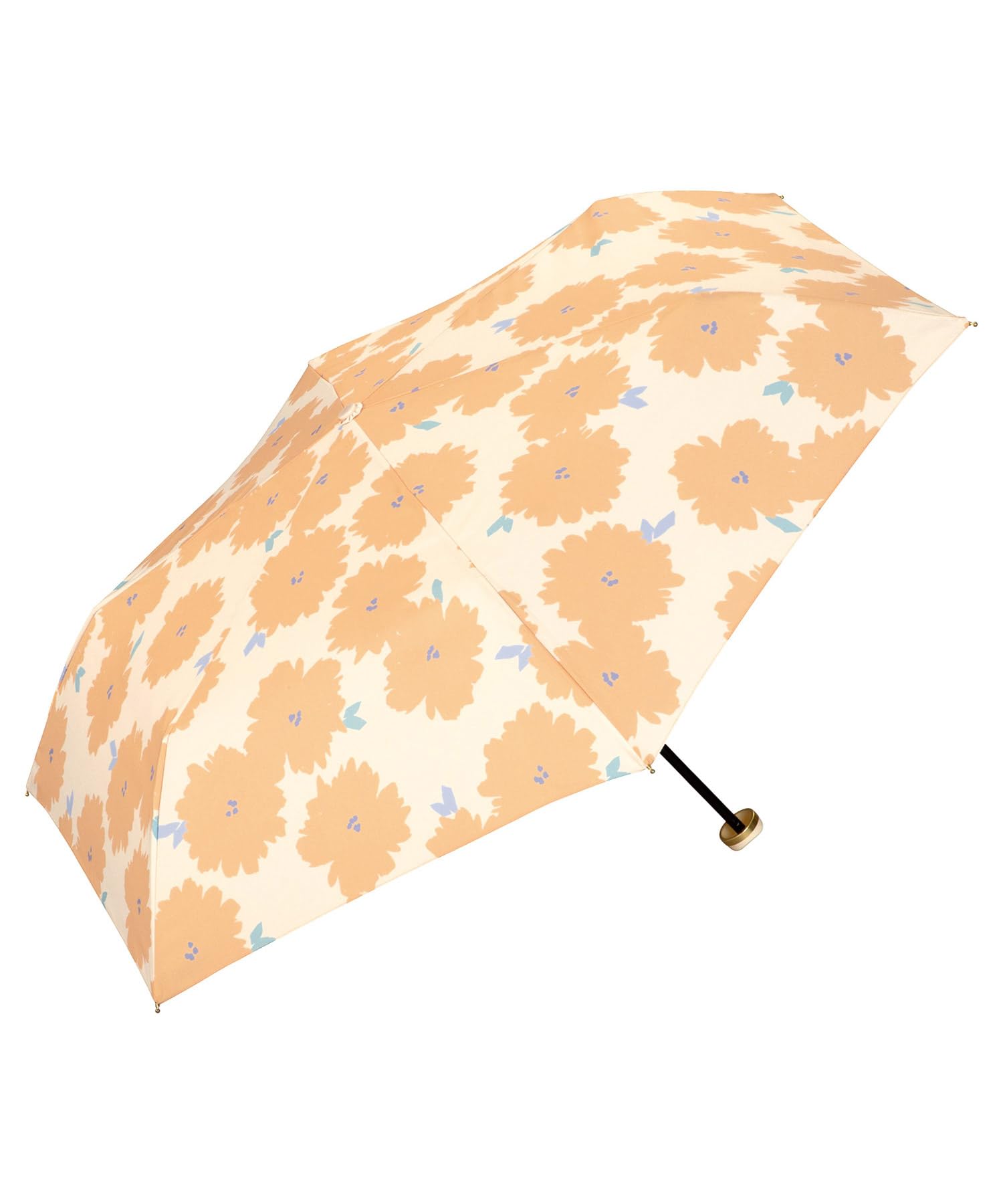 

Folding Fleur Rain or Perfect for and Stylish and Cute for Floral [2025] Wpc. Umbrella, Mini, Orange, Lightweight, Shine, Commuting, School, Travel, помаранчевий