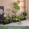 Artificial Green Plant Floral Arrangements for Indoor Decor in Hotels and Shops