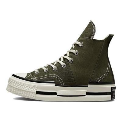 Chuck 70 Plus High Utility Egret Unisex Sneakers Grün Schwarz A01362C