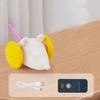 Interactive Cat Toys for Indoor Cats Electric Automatic Mouse Toy with Light-up Tail Cat Chasing Toy with Remote Control