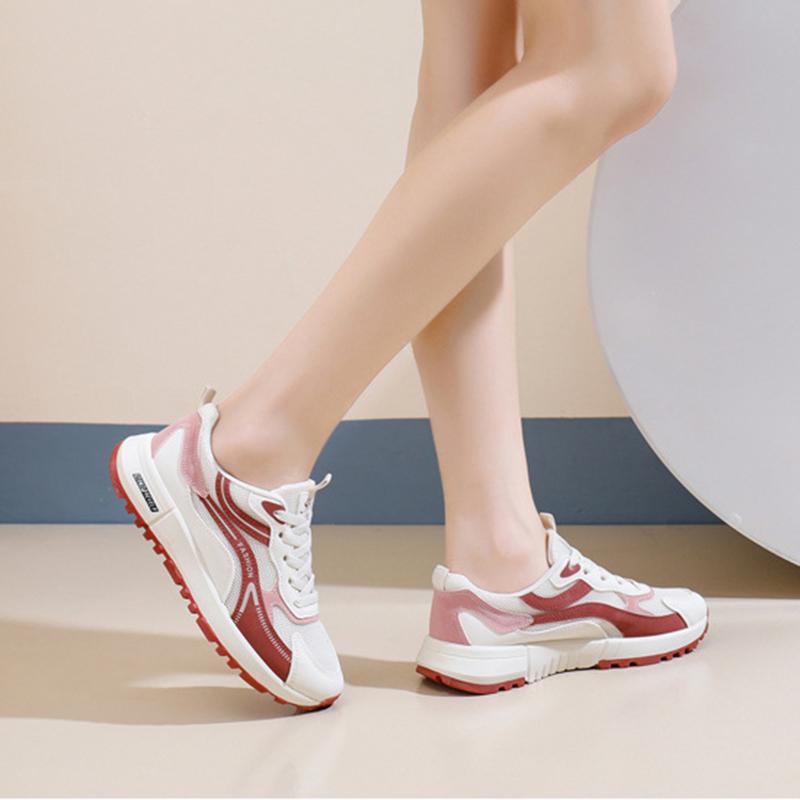 Damen Neue Mesh Daddy Schuhe Damen Herbst Neue Atmungsaktive Studentin Sportschuhe Mode Erhöhte Freizeitschuhe Größe 35-40