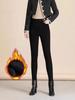 2025 Winter Women's Fleece-Lined High-Waisted Denim Skinny Pants - Slimming, Figure-Flattering, and Elastic Waist.