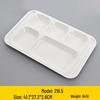 Melamine Divided Meal Trays for Schools