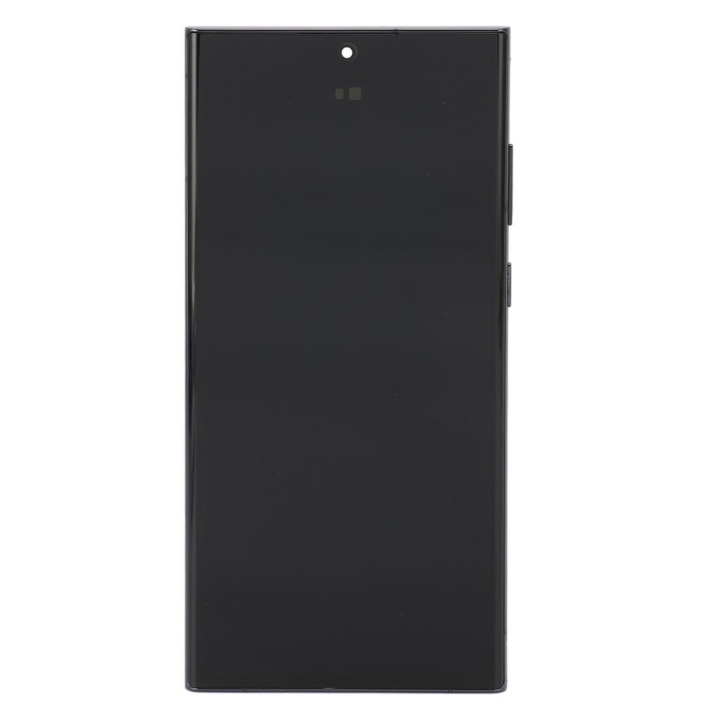 Screen Replacement Touch Screen Display Digitizer Assembly for S22 Ultra European Phone with Frame Fingerprint Function