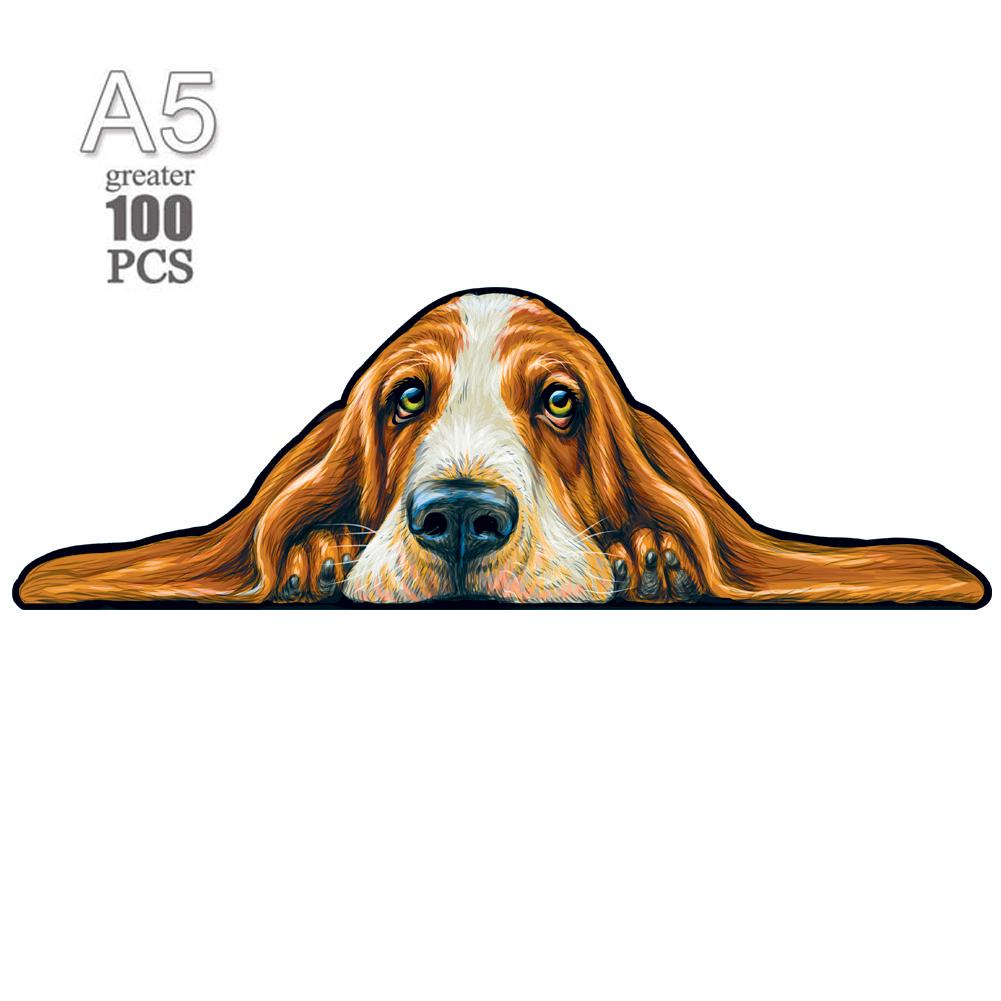 Wooden Puzzle Adult Kids Jigsaw Puzzles Puppy Dog 3D Animal Puzzles Boutique Gift Box Packaging Children Christmas Gifts Toys