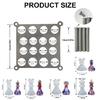 Chess Epoxy Molds Metal Chess Stand Chess Silicone Moulds Chess Item Holder Hand-Making Supplies Suitable for Art Craft