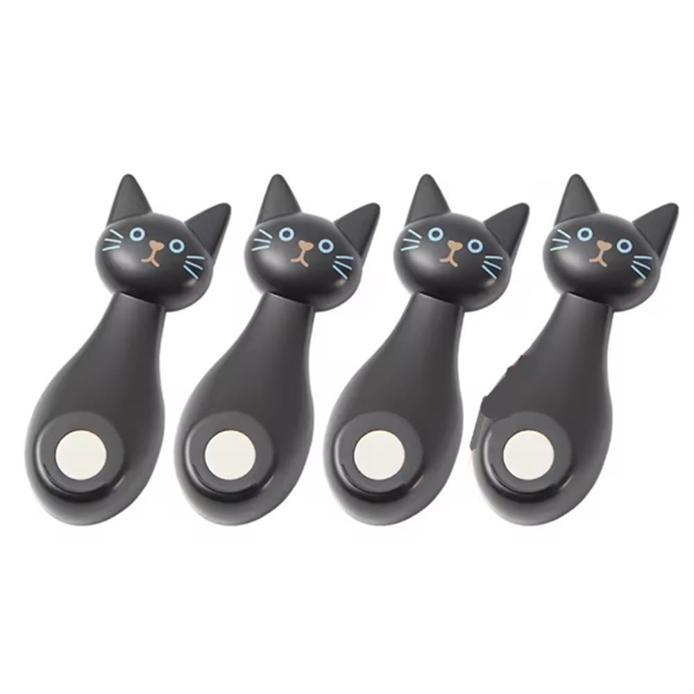 Creative Cat Magnetic Suction Hook With Strong Adhesive For Storing Air Conditioning Remote Controls And Fixing Routers
