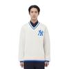 MLB SS24 Knitwear Unisex Dark Cream 3AKPV0141-50CRD