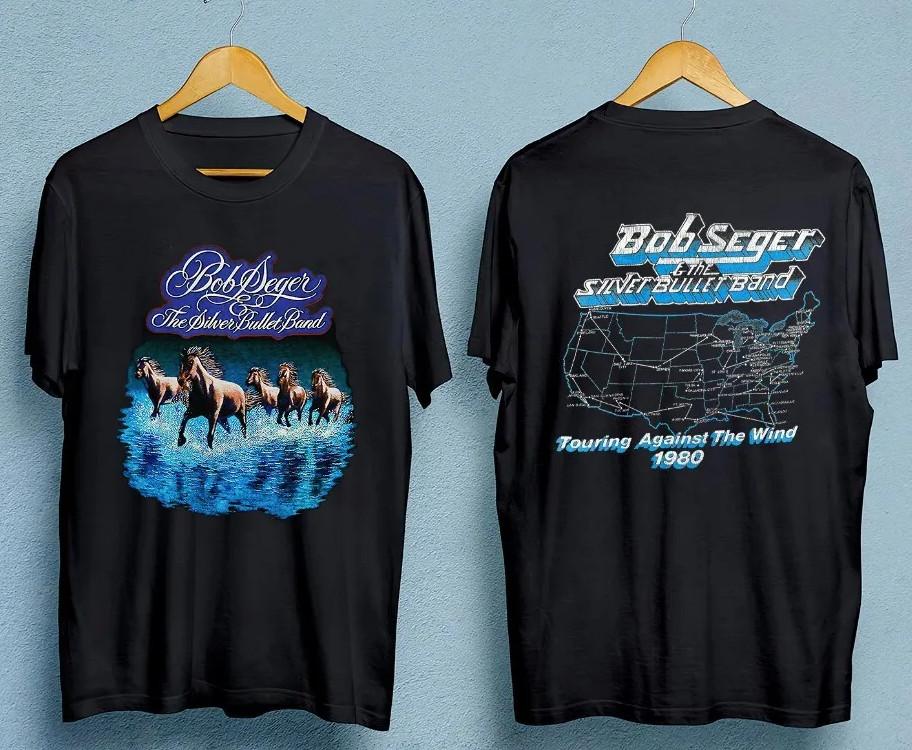 Original BOB SEGER 1980 Tour vintage T-shirt Vintage Gift S