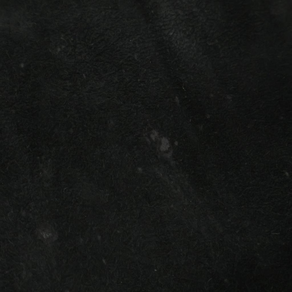 LOUIS VUITTON Domestic genuine HEN08WF96 lambskin suede cotton knit zip-up Jacket M blackUsed