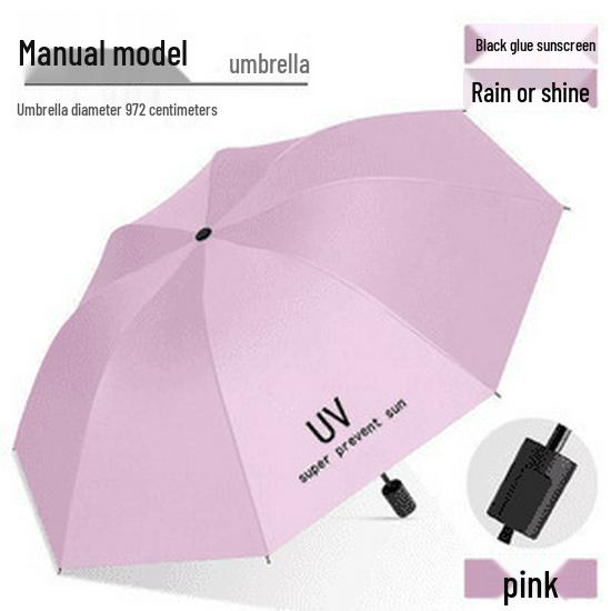 Parapluie Pliant Unisexe XL Protection UV Pluie ou Soleil