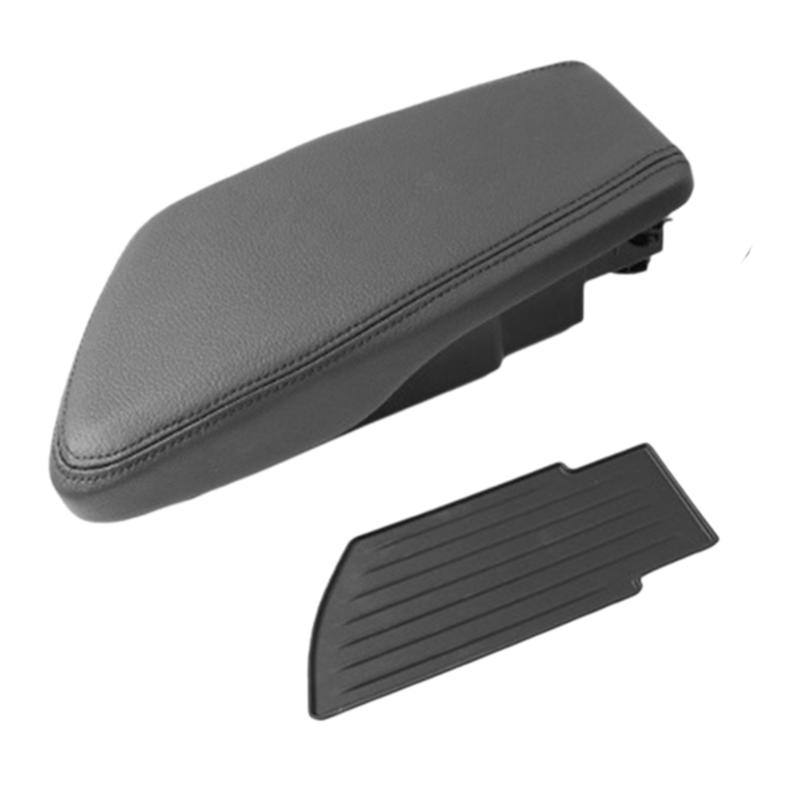 A28G-Car Central Armrest Box+Rubber Pad For BMW X1 F48 F49 F39 F45 51169317571 51169359963 51169387378 Armrest Storage Box