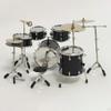 1:6 Mini Drum Set, Dollhouse Ornament Miniature Instrument Model for Bedroom Ornaments