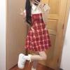 College style fake two-piece dress children's summer new design sense sweet fashion temperament princess short dress