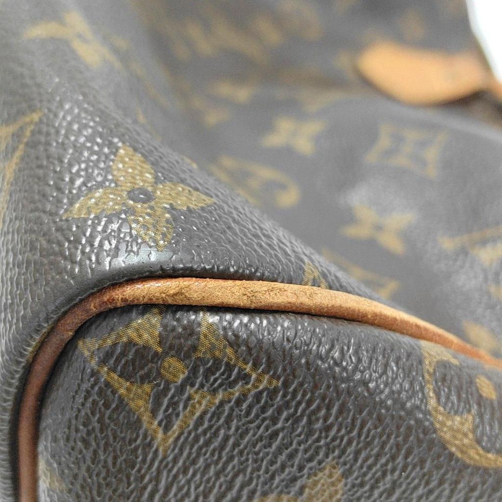 [Pre-Owned] Speedy 30 Elegant Compact Fashionable Commuter Classic Monogram Coated Canvas With Leather Trim Pillow Bag - Fair #BWO76R