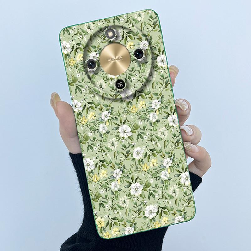 For Honor X9d 5G Case MTN-NX1 Fashion Simplicity Oil Painting Floral Silicone Soft Phone Casing New Design Shockproof Back Cover