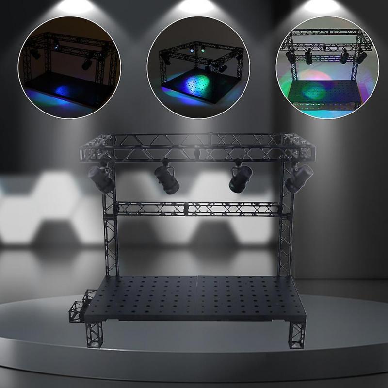 Model Handwork Display Stage Machine Display Stage with Light