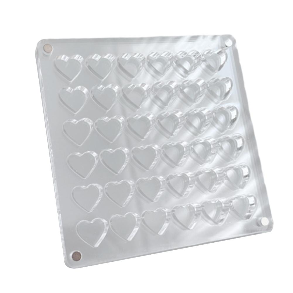 Multi Functional Transparent Acrylic Box for Storing Shells and Crystals Designed with a Convenient Magnetic Locking System