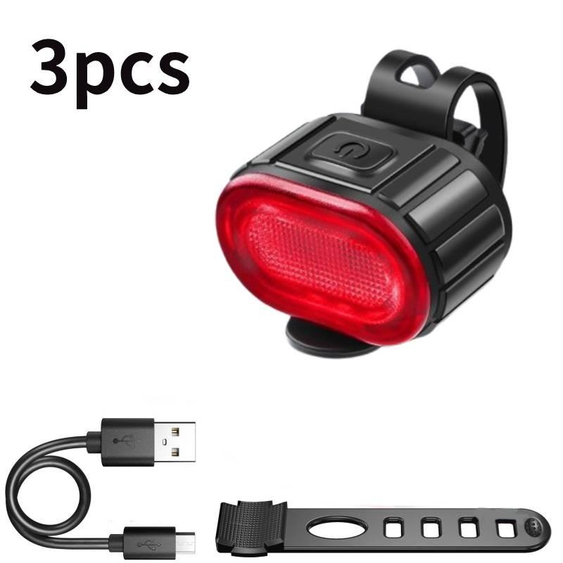 

Cycling Mountain Night Bike Lights High Performance Bicycle Front Lamp Rear Red