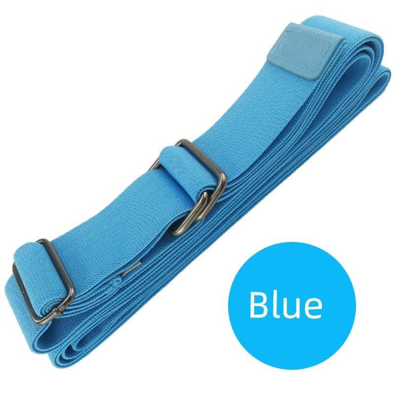 

Hip Band Double Plate Meditation Meditation Special Stretch Band Yoga Stretch Tension Band Women Yoga Cross Leg Artifact Equipment Blue
