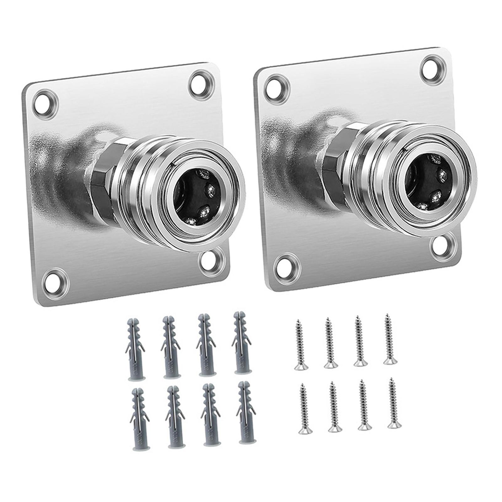 

Cleaning Machine Rack Workspace Laundry Room Garage Strong Load Bearing Metal 1/4 Quick Connect Automatic Foam Tip Mount