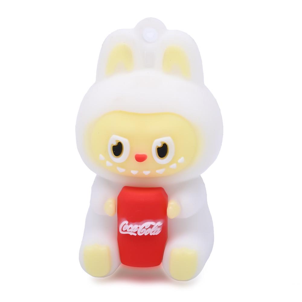 Cross-Border Soft Rubber Rabbit Mini Manual Pencil Sharpener