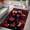 Naruto Anime Carpet Living Room Bedroom Bedside Mat Japanese Study Room Computer Chair Home Fashion Floor Mat Area Rug