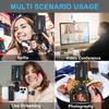Portable Mini LED Selfie Fill Light 3 Modes Adjustable Brightness USB Rechargeable Lamp for Phone Computer Live Video Makeup