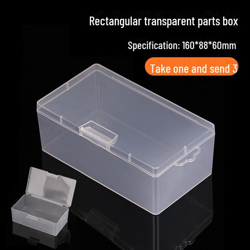 Green Forest Multi-grid Rectangular Tool & Component Storage Box