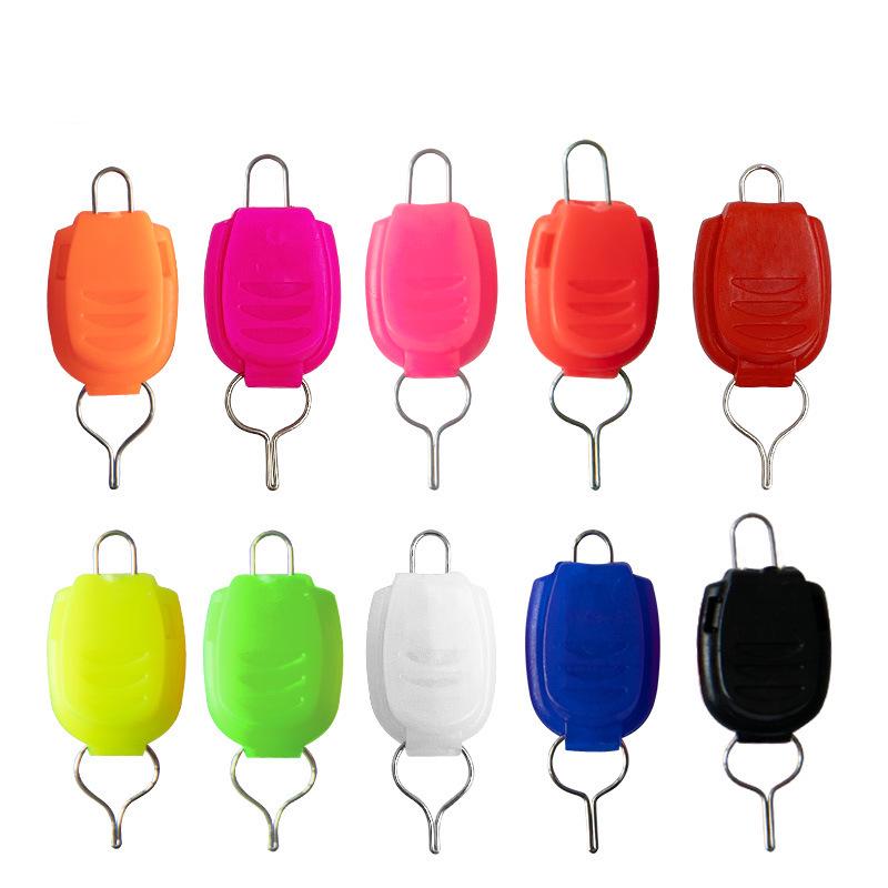 Пластиковый зажим для лески: Удобный держатель лески для мультипликаторных катушек и рыболовных аксессуаров